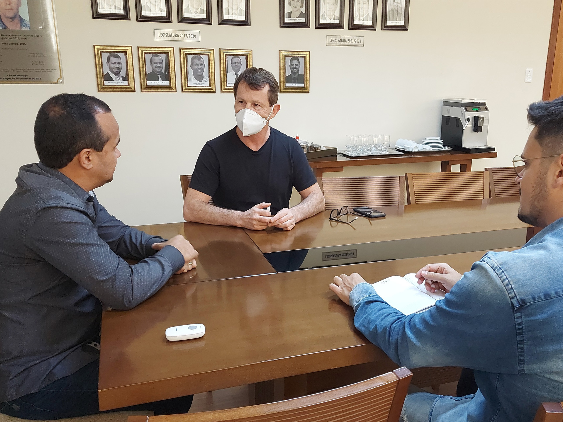 Leandro Morais recebe proposta de projeto cultural no Museu Histórico Tuany Toledo