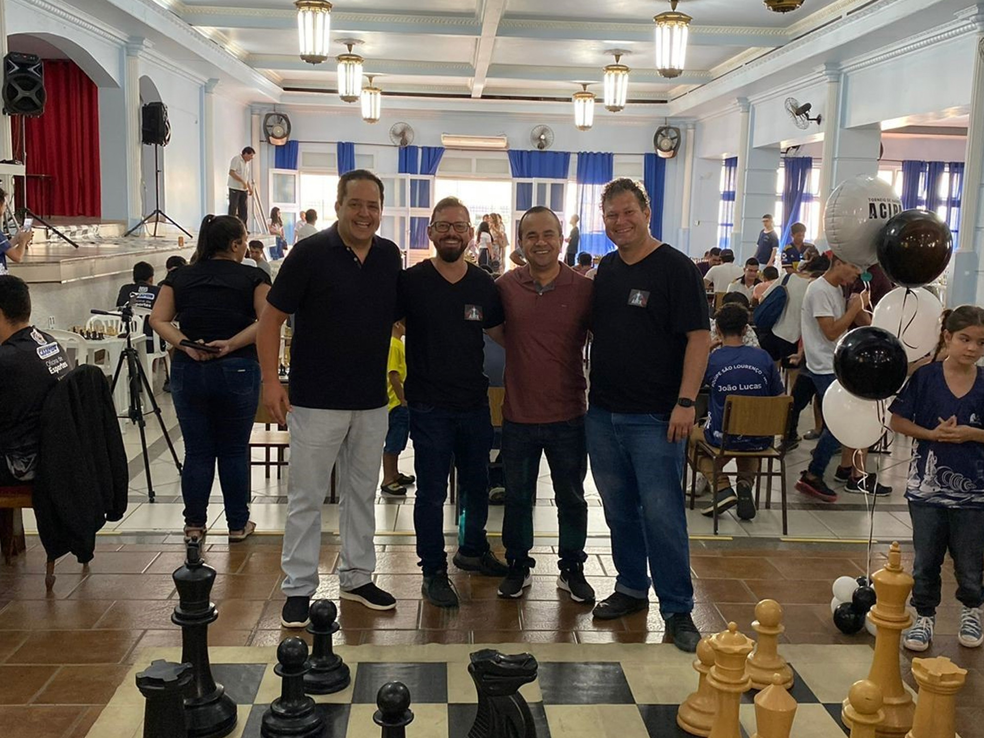 Presidente da Câmara, Leandro Morais, Participa do Primeiro Campeonato de Xadrez da LDX em Pouso Alegre